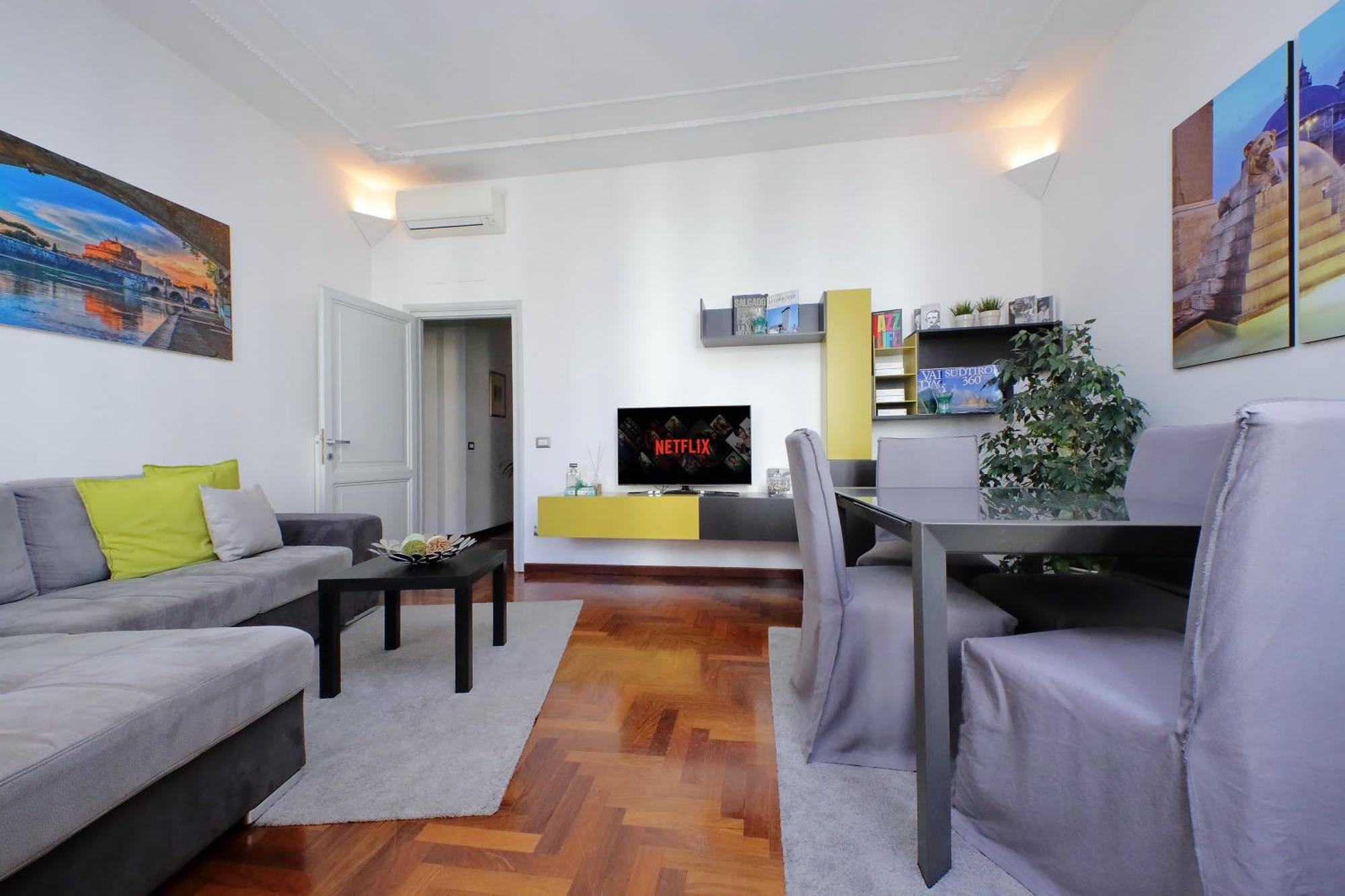 LUXURY APARTMENT VATICANO-S'PETER BASILICA - Wifi - AirCond Roma Exterior foto